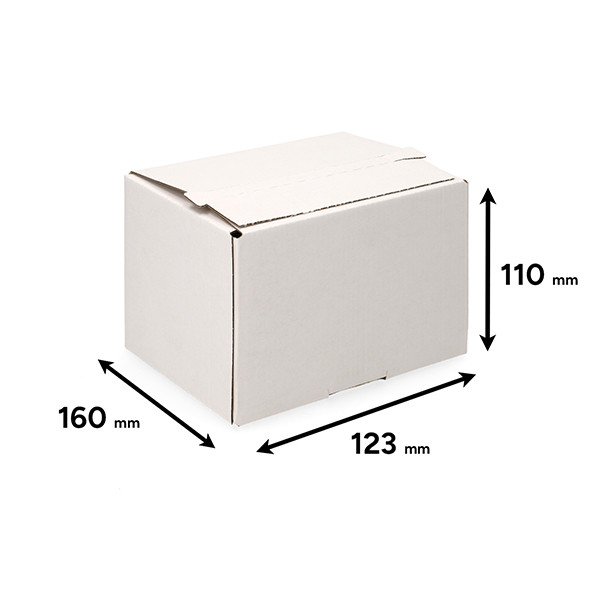 Pudełko wysyłkowe z automatyczną blokadą 160 x 123 x 110 mm (10 sztuk), 123drukuj 301873 - 3