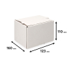 Pudełko wysyłkowe z automatyczną blokadą 160 x 123 x 110 mm (10 sztuk), 123drukuj 301873 - 3