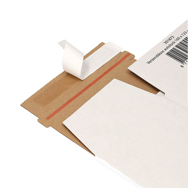 Pudełko wysyłkowe z automatyczną blokadą 160 x 123 x 110 mm (10 sztuk), 123drukuj 301873 - 5