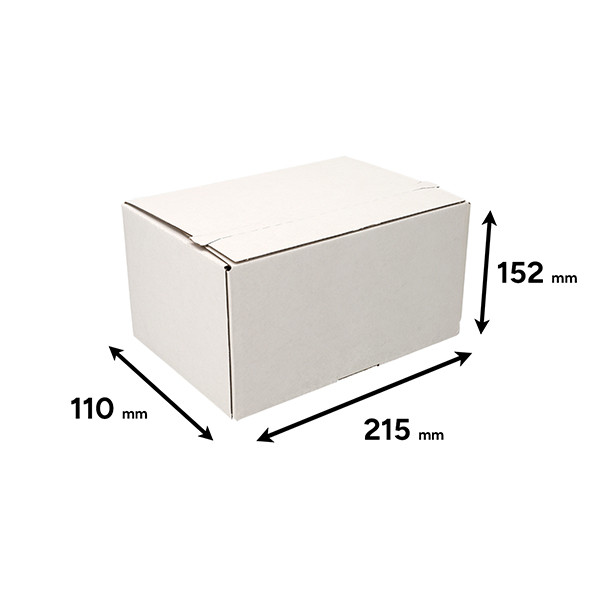 Pudełko wysyłkowe z automatyczną blokadą 215 x 152 x 110 mm (10 sztuk), 123drukuj 301874 - 3