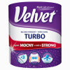 Ręcznik papierowy VELVET Turbo, 3-warstowy, 300 listków, BIAŁY