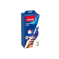 Rękawice nitrylowe Vileda Safe Hands | rozm. M/L 100 szt. | 167824 545853