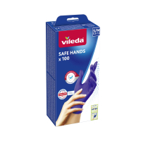 Rękawice nitrylowe Vileda Safe Hands | rozm. S/M 100 szt. | 167821 545854