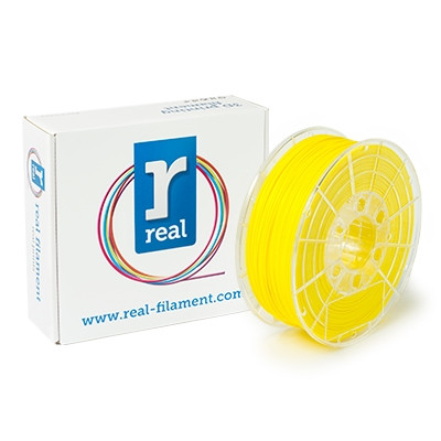 REAL Filament 3D żółty 1,75 mm PLA 1 kg, REAL  DFP02009 - 1