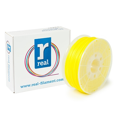 REAL Filament 3D żółty 2,85 mm ABS 1 kg, REAL  DFA02026 - 1
