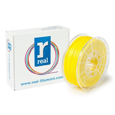 REAL Filament 3D żółty 2,85 mm PLA 1 kg, REAL  DFP02029 - 1