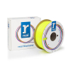 Filament 3D żółty transparentny 1,75 mm PETG 1 kg, REAL DFE02008 - 1