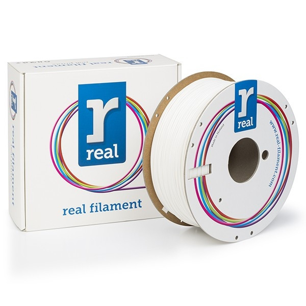REAL Filament 3D biały 1,75 mm PLA 1 kg, REAL  DFP02287 - 1