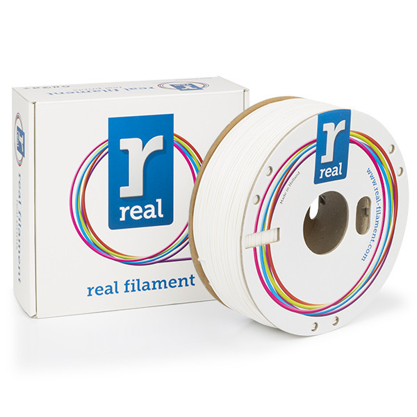 REAL Filament 3D biały 1,75 mm PLA 1 kg, REAL  DFP02287 - 1