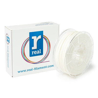 REAL Filament 3D biały 2,85 mm PLA 1 kg, REAL  DFP02022 - 1