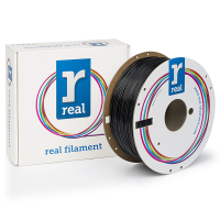 REAL Filament 3D czarny 1,75 mm PETG 1 kg, REAL  DFP02213