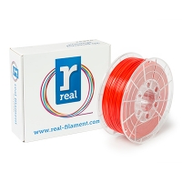 REAL Filament 3D czerwony 1,75 mm PLA 1 kg, REAL  DFP02003