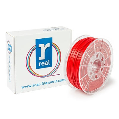 REAL Filament 3D czerwony 2,85 mm PLA 1 kg, REAL  DFP02023 - 1