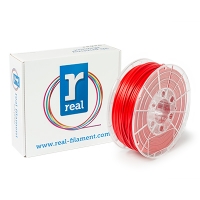 REAL Filament 3D czerwony 2,85 mm PLA 1 kg, REAL  DFP02023