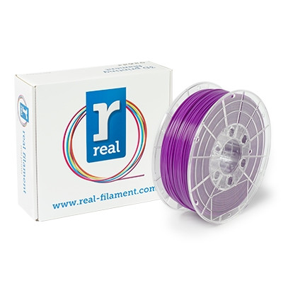 REAL Filament 3D fioletowy 1,75 mm PLA 1 kg, REAL  DFP02013 - 1