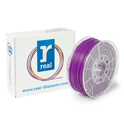 REAL Filament 3D fioletowy 2,85 mm PLA 1 kg, REAL  DFP02033 - 1