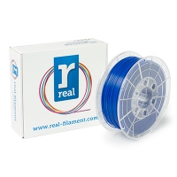 REAL Filament 3D niebieski 1,75 mm PLA 1 kg, REAL  DFP02004