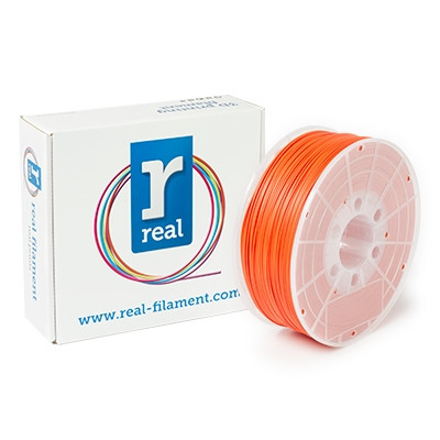 REAL Filament 3D pomarańczowy 1,75 mm ABS 1 kg, REAL  DFA02010 - 1