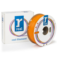 REAL Filament 3D pomarańczowy 1,75 mm PLA 1 kg, REAL  DFP02010