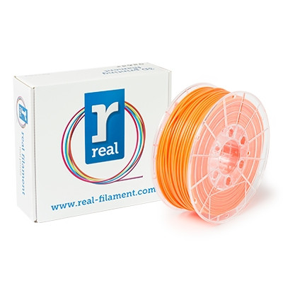 REAL Filament 3D pomarańczowy 2,85 mm PLA 1 kg, REAL  DFP02030 - 1