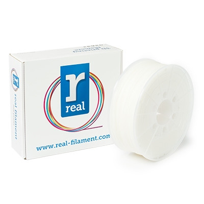 REAL Filament 3D przezroczysty 1,75 mm ABS 1 kg, REAL  DFA02001 - 1