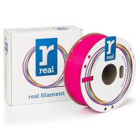 REAL Filament 3D różowy fluorescencyjny 1,75 mm PLA 1 kg, REAL  DFP02341