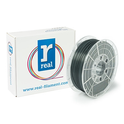 REAL Filament 3D szary 1,75 mm PLA 1 kg, REAL  DFP02008 - 1