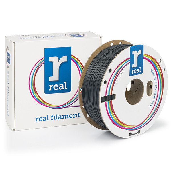REAL Filament 3D szary 1,75 mm PLA 1 kg, REAL  DFP02249 - 1