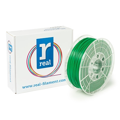 REAL Filament 3D zielony 1,75 mm PLA 1 kg, REAL  DFP02011 - 1
