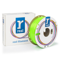 Filament 3D zielony fluorescencyjny 1,75 mm PLA 1 kg, REAL DFP02393