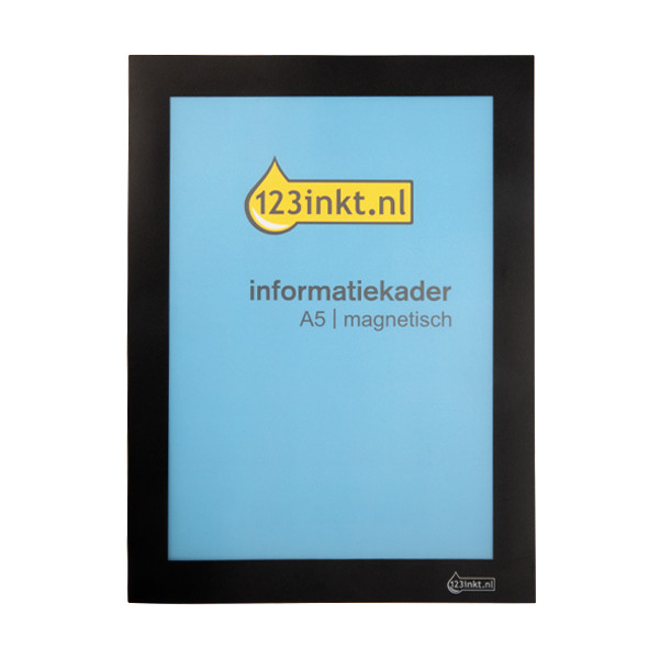 Ramka plakatowa magnetyczna A5 czarna, 123drukuj 301635 - 1