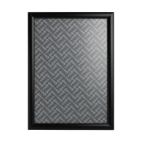 Ramka zatrzaskowa A3 z czarną aluminiową ramą, 123drukuj 302580