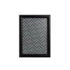 Ramka zatrzaskowa A4 z czarną aluminiową ramą, 123drukuj 302581 - 1