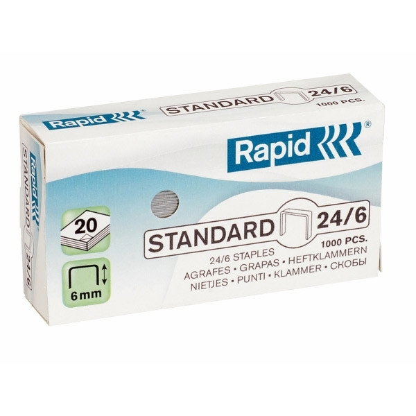 Rapid Zszywki RAPID standard 24/6 24855600 202000 - 1