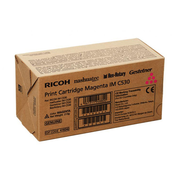 Ricoh IM C530 toner czerwony, oryginalny 602392 - 1