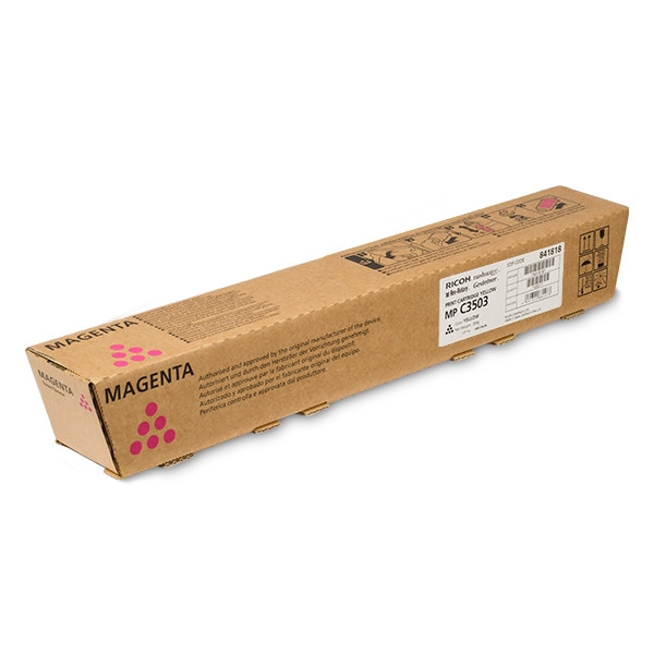 Ricoh MP C3503 (841819) toner czerwony, oryginalny 841819 073684 - 1