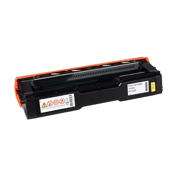 Ricoh M C250H toner żółty, oryginalny 408343 602281 - 1