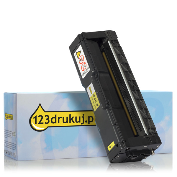 Ricoh SP C252HE toner żółty, zwiększona pojemność, wersja 123drukuj 407719C 067029 - 1