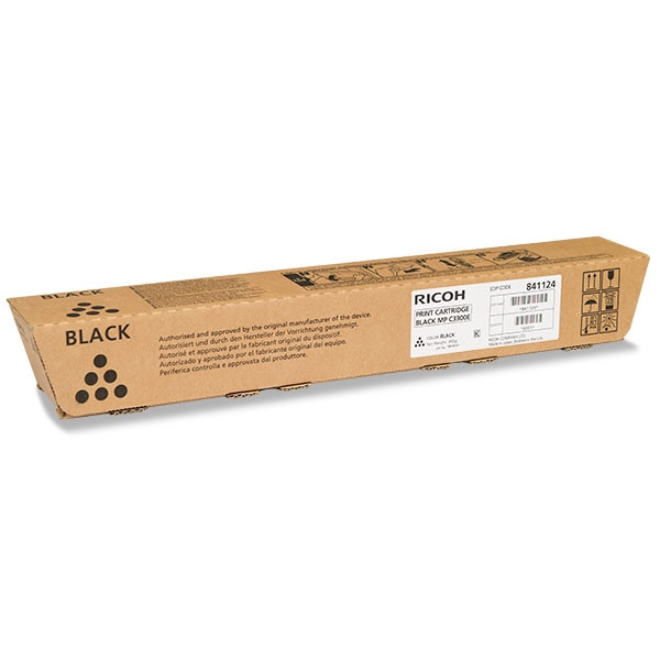 Ricoh Typ MP C2800/C3300E toner czarny, oryginalny 841124 842043 073984 - 1