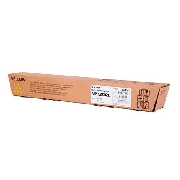 Ricoh Typ MP C3502E toner żółty, oryginalny 841652 841740 842017 073830 - 1