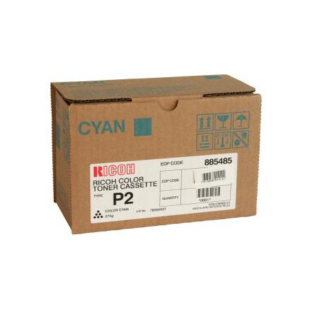 Ricoh Typ P2 C toner niebieski, oryginalny 888238 074292 - 1