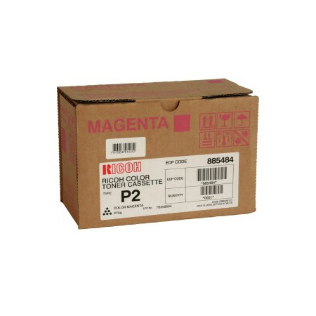 Ricoh Typ P2 M toner czerwony, oryginalny 888237 074294 - 1