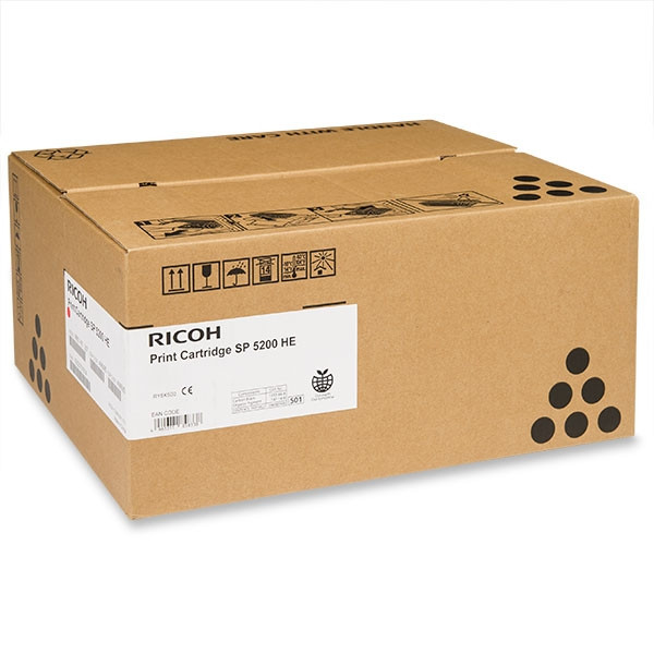 Ricoh Typ SP-5200HE toner czarny zwiększona pojemność, oryginalny 406685 821229 073822 - 1