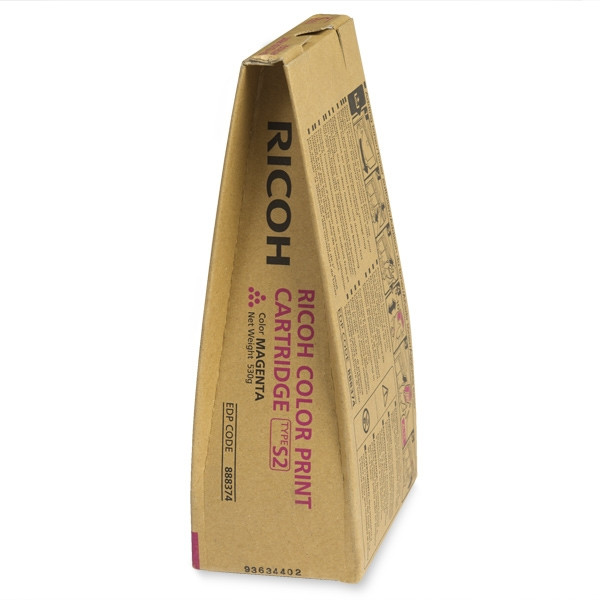 Ricoh Type S2 M toner czerwony, oryginalny 888374 073972 - 1