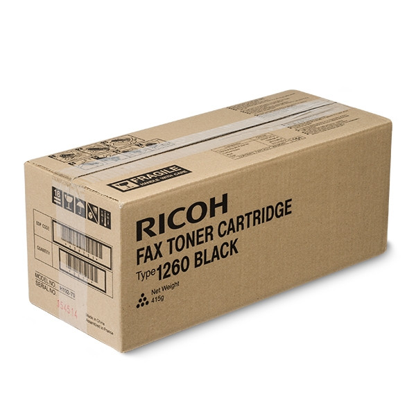 Ricoh typ 1260D toner czarny, oryginalny 430351 074156 - 1