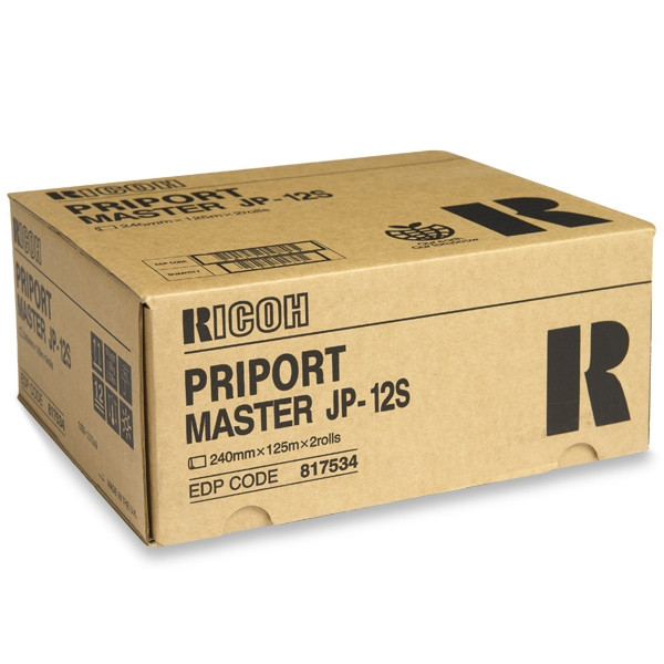 Ricoh typ JP12S (A4) bęben + wywoływacz / master unit, oryginalny 817534 074634 - 1
