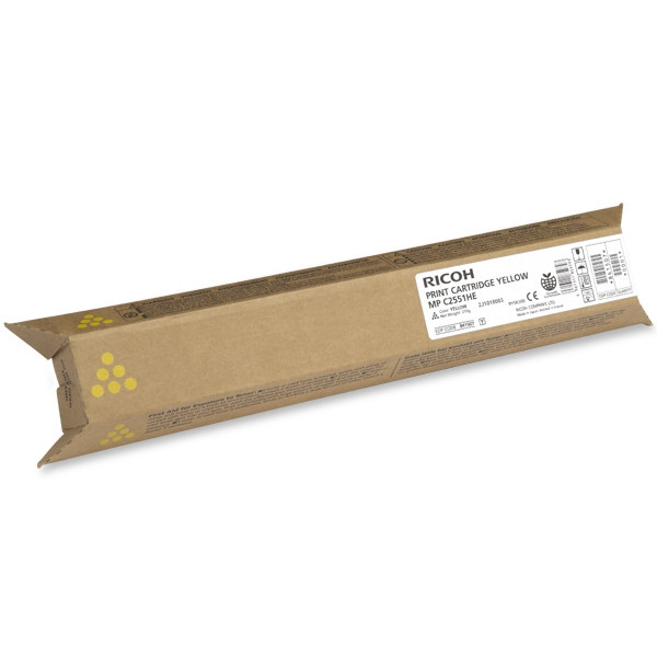 Ricoh typ MP C2051/C2551 (841507) toner żółty, oryginalny 841507 841511 842062 842466 073886 - 1