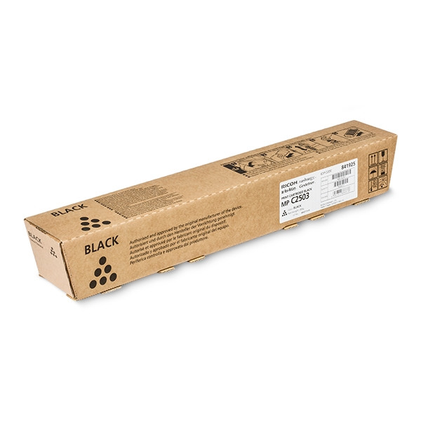 Ricoh typ MP C2503 (841925) toner czarny, oryginalny 841925 073542 - 1