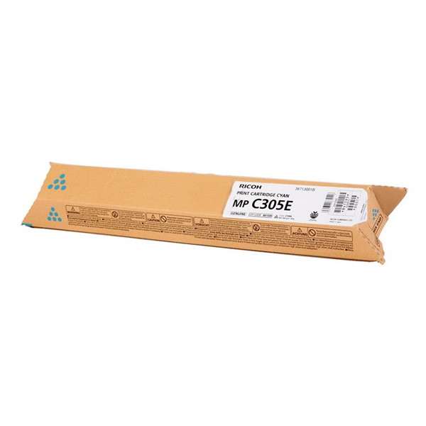 Ricoh typ MP C305E (841595) toner niebieski, oryginalny 073784 - 1