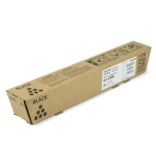 Ricoh typ MP C406 (842095) toner czarny, oryginalny 842095 067050 - 1